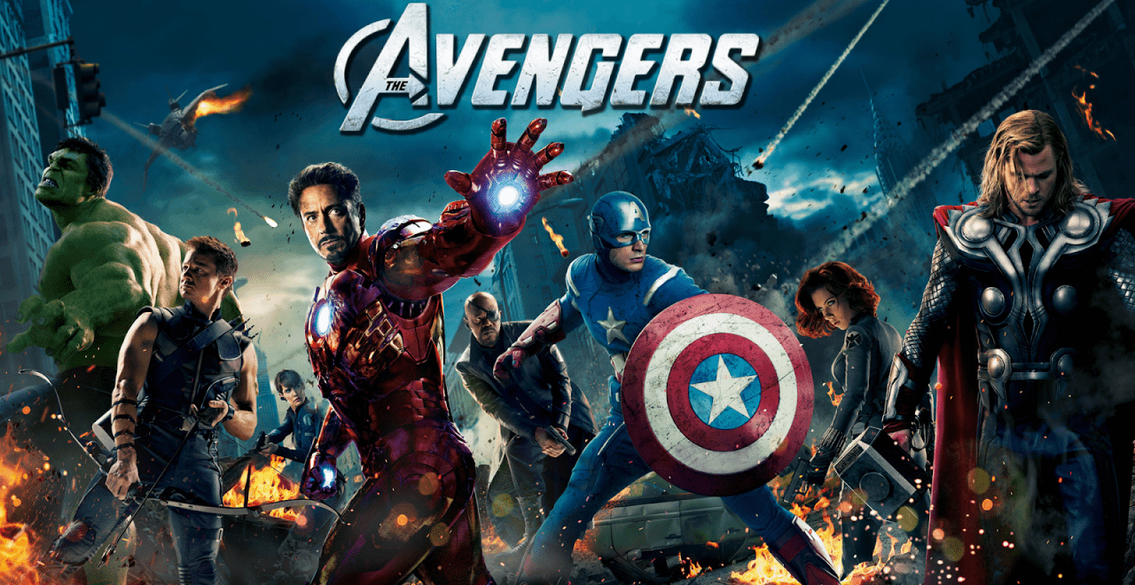 Phim Marvel hay “The Avengers” - Biệt đội siêu anh hùng